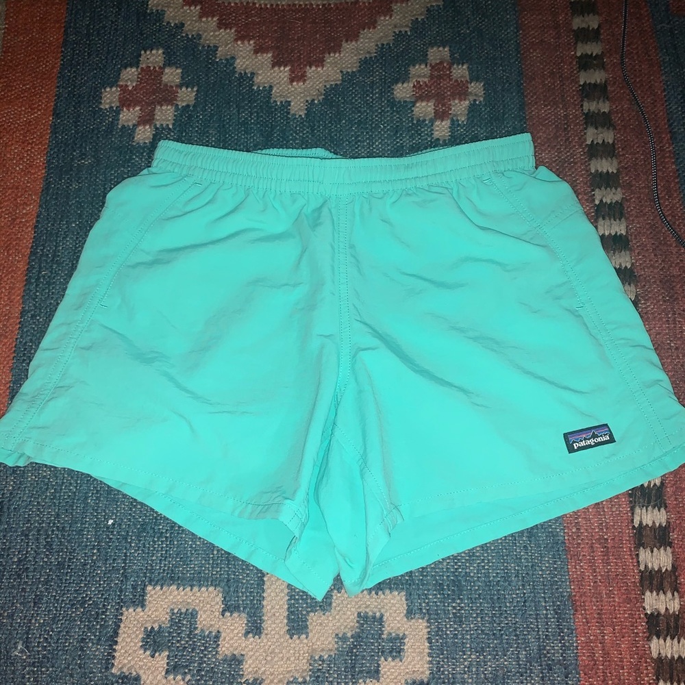 Patagonia Baggies Shorts XS Seafoam Green